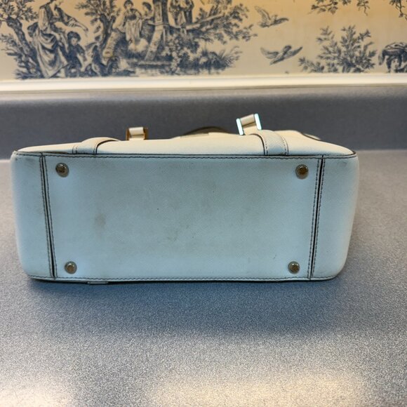 Kate Spade New York Saffiano Leather Tote Bag With Gold Accents - Picture 5 of 7